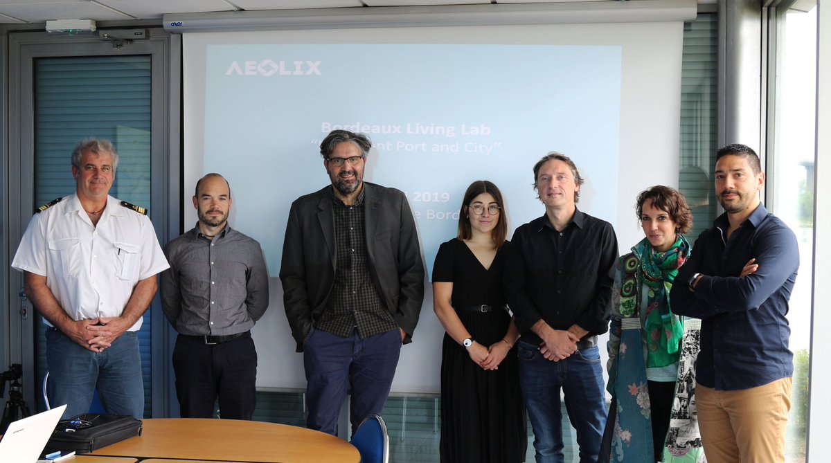 Great @AEOLIX_Platform Workshop at @PortBordeaux with our main partners on this European project <a href="/CeremaCom/">Cerema</a> <a href="/NovacomEurope/">NovacomEurope</a>, to show the first and encouraging results in terms of evaluation. ☝️