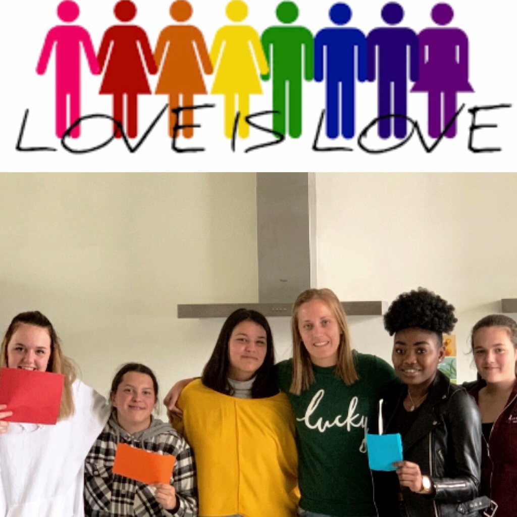 Xpluslommel's tweet image. 🏳️‍🌈 17 mei
Ook wij doen mee met de internationale dag tegen holebifobie en transfobie! #IDAHOT2019 #LoveIsLove #samenlerensamenleven @GO_onderwijs ❤️🧡💛💚💙💜