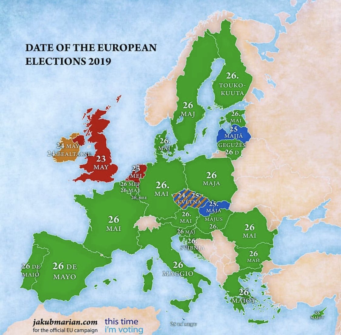 EUDialogues's tweet photo. European Parliament elections are coming up May 23-26. #ThisTimeImVoting #FutureOfEurope @europarl https://t.co/2W1gP4Cufd
