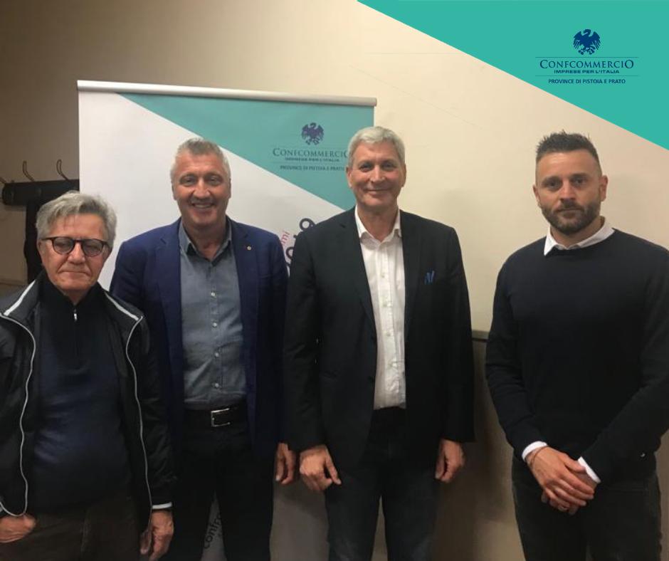 #elezioniamministrative2019🗳

👉abbiamo incontrato i candidati a Sindaco di #Montale per parlare di: viabilità nel centro e in relazione al collegamento con l'area pratese, sostegno alle attività, sosta, agevolazioni sulla Tari, promozione eventi

#confcommercioptpo
