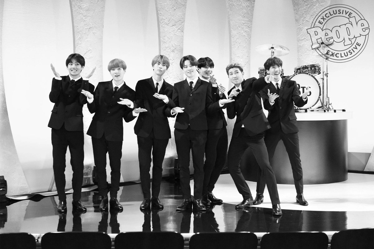 Bangtan Style⁷ (slow) on X: BTS at The Late Show with Stephen