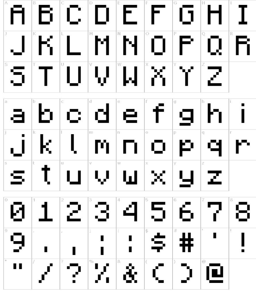 Minecraft Fonts