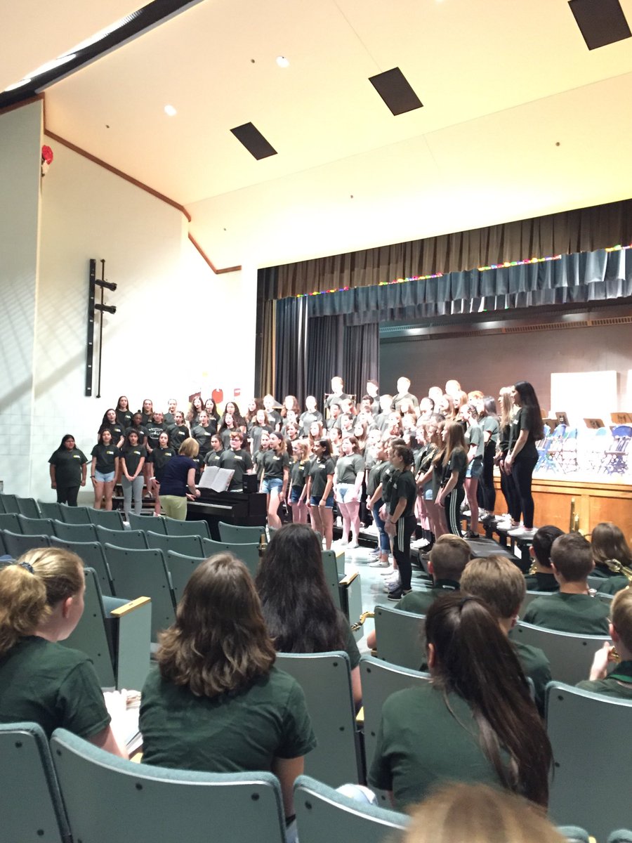 8th chorus rocking Hamilton at Great East. ⁦<a href="/SMS_CT/">Schaghticoke Middle School</a>⁩