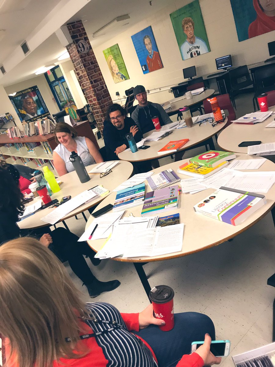 crystal_hrce's tweet image. Teachers @RLJH_HRSB hard at work today digging deeper into reading comprehension. @HRCE_NS @HrceLiteracy @FountasPinnell @JSerravallo @angieshorne #teacherlearning #SeeWhatIamLearning
