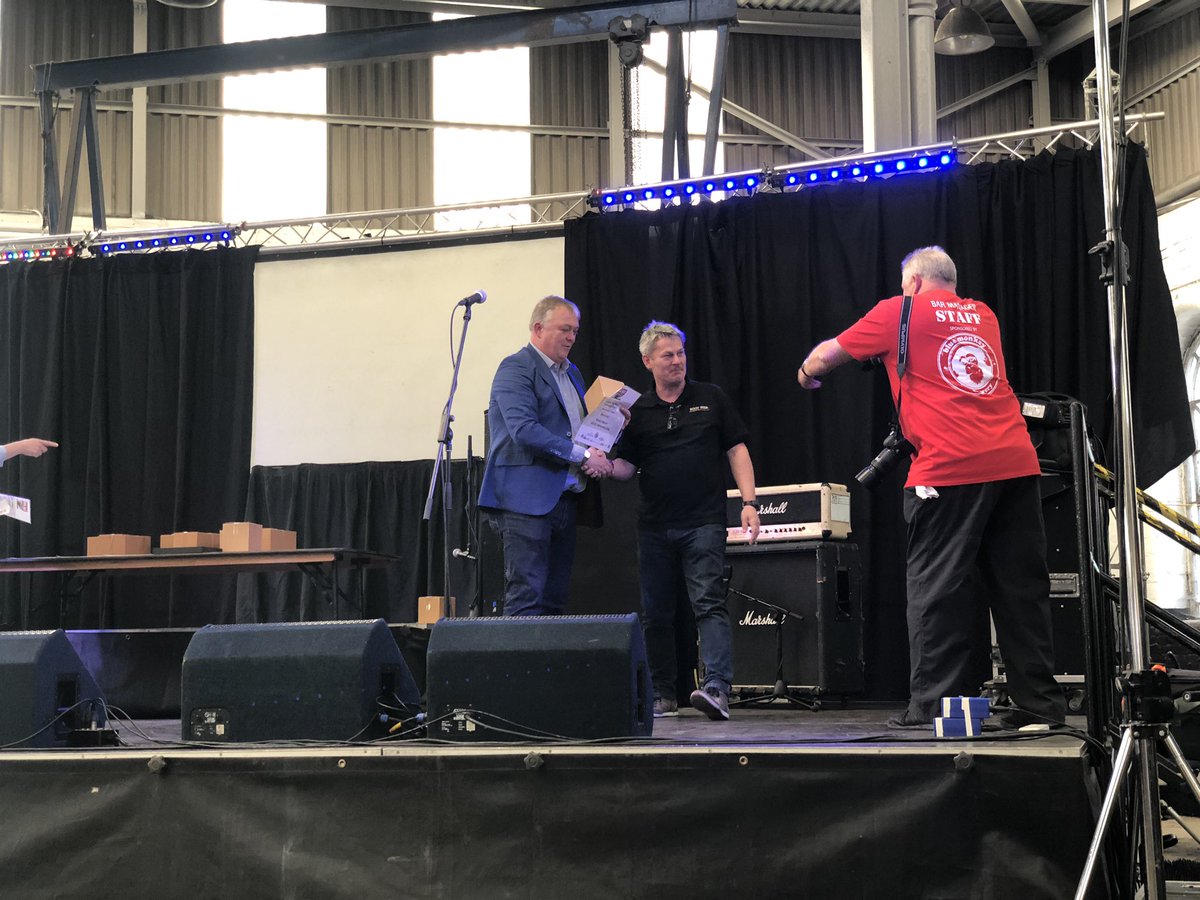 Chuffed to have taken home an award for Wild Warrior at <a href="/RailAleFestival/">Rail Ale Festival</a> yesterday! Thanks to everyone who judged and congratulations to the other awardees #bootbeer #craftbeer #realale #railale