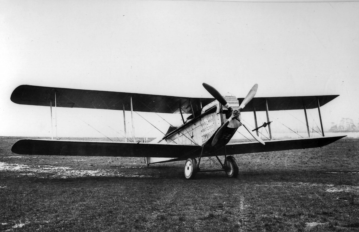 BrooklandsMuseu's tweet photo. #OnthisDay in 1919: 100 years ago on 18 May the Sopwith crew of Harry Hawker &amp; McKenzie Grieve set off in their Sopwith Atlantic in an attempt to fly non-stop across the Atlantic. Due to an engine failure they ditched in the 850 miles short of Ireland. 

#FirsttotheFastest https://t.co/5mUpQ4cOt8