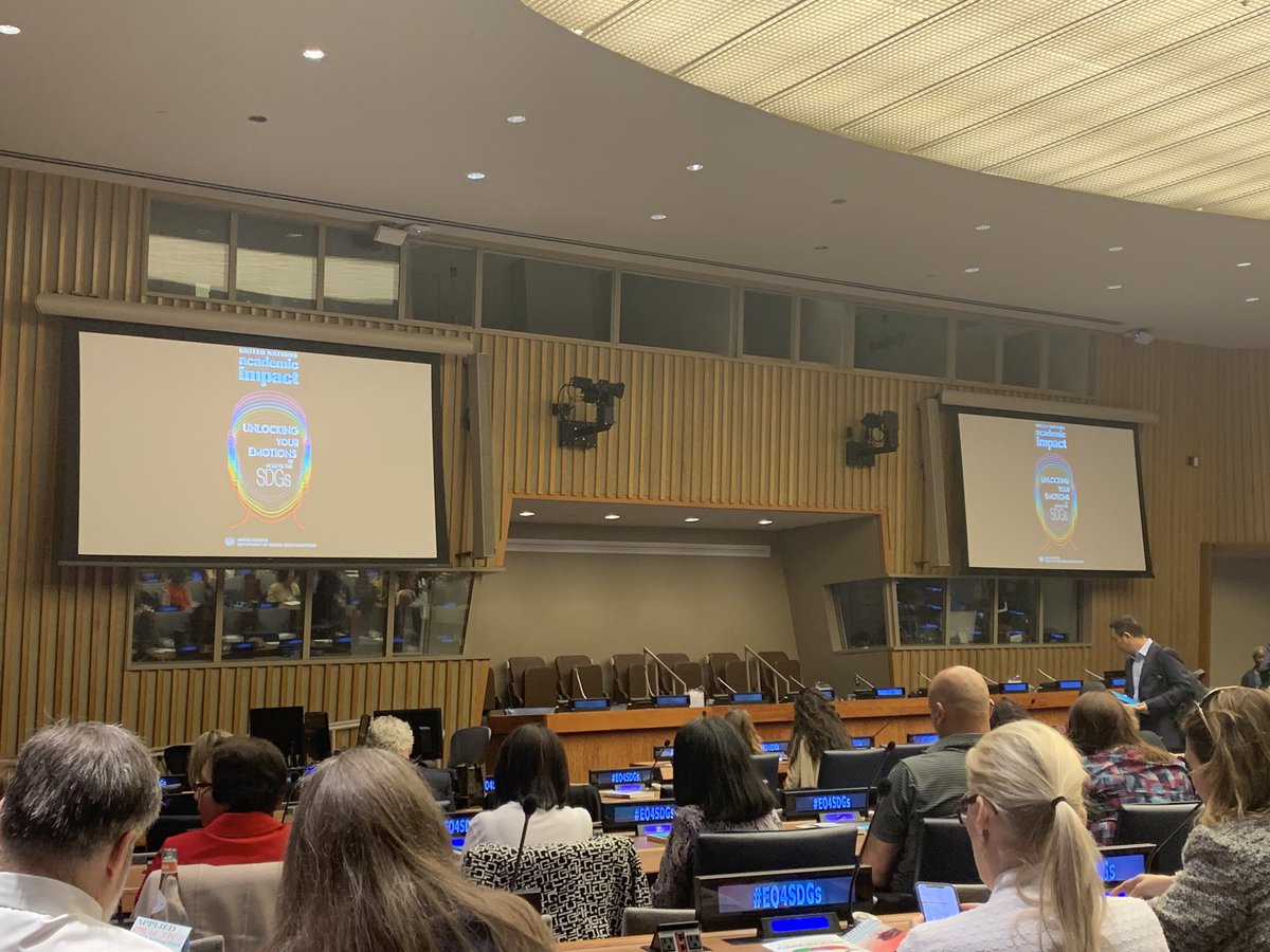 UN Education Summit: Unlocking Your Emotions to Achieve the SDGs #EQ4SDGs