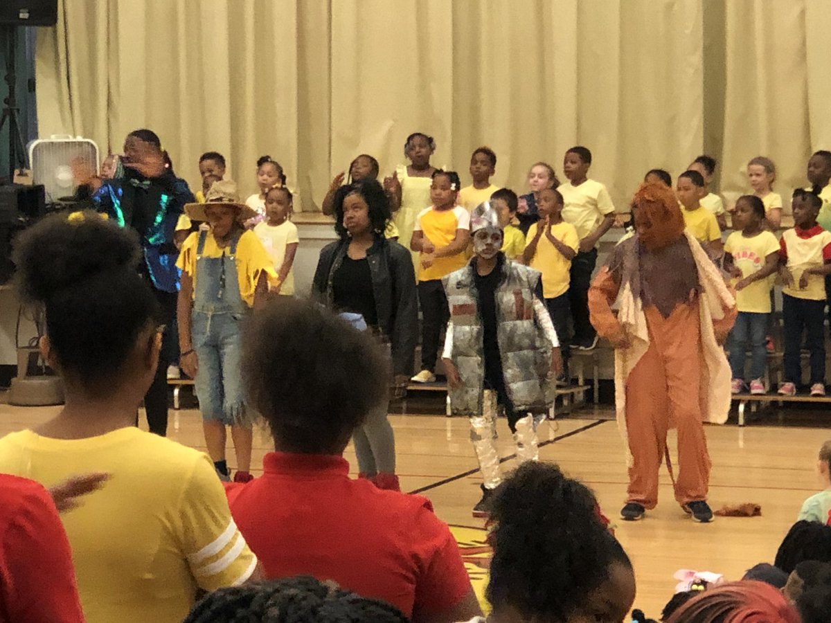 KristiYCole's tweet photo. What a wonderful way to start a Friday morning with a production of The Wiz by our talented @MilwCollegePrep 38th Street scholars! https://t.co/JerOtJJ3YY