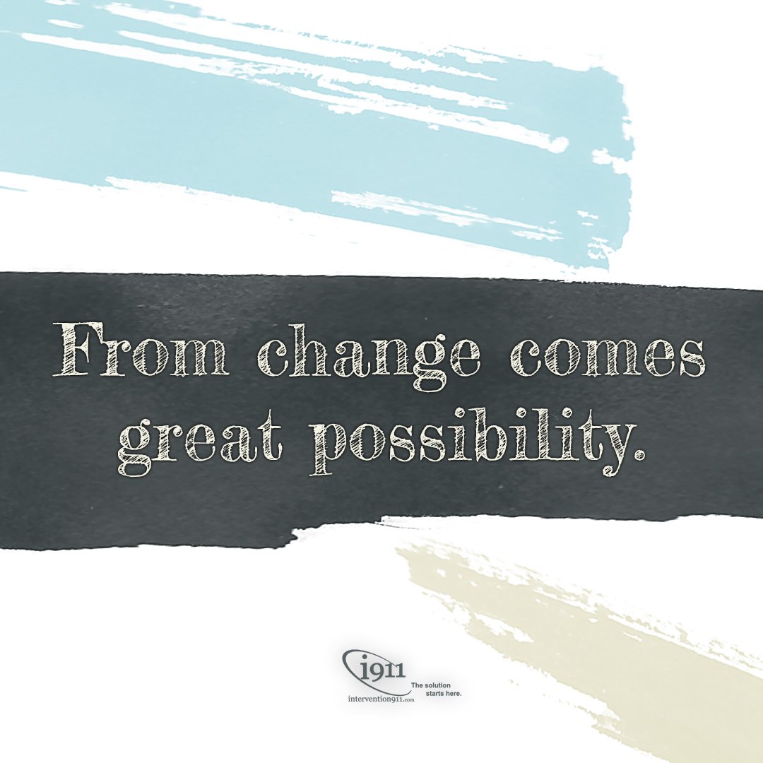 Embracing change is beneficial to people in #addiction #recovery; it opens the door to achieving one’s goals. #Intervention