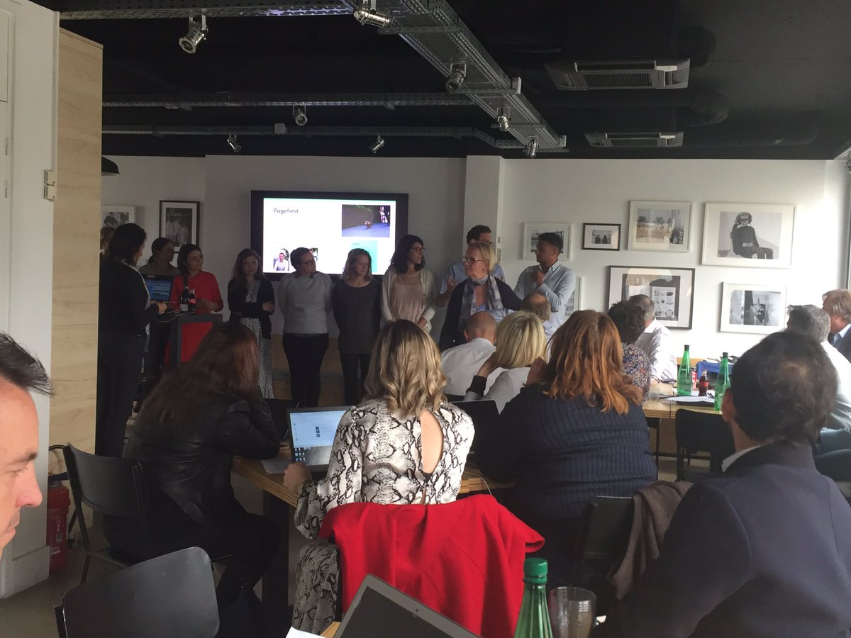 Good guys from <a href="/PagefieldLondon/">Pagefield</a> concluding on the digital workshop that our millenials followed  <a href="/ECCOnetwork/">ECCO Network</a> <a href="/Bexcommunicatie/">Bex*</a> #Paris