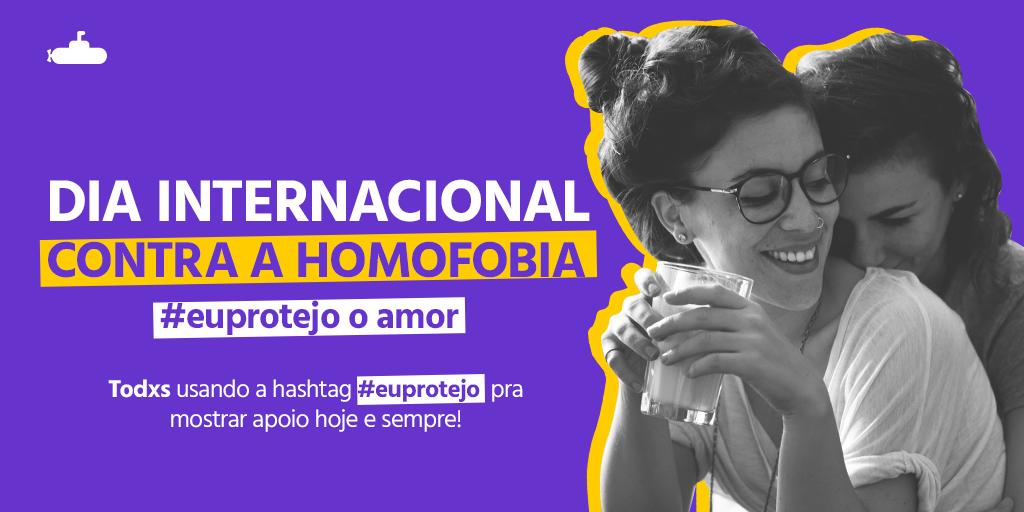 submarino's tweet photo. Vamos juntos contra a #LGBTfobia! 
#euprotejo 🏳️‍🌈 https://t.co/x8rUm76V7T