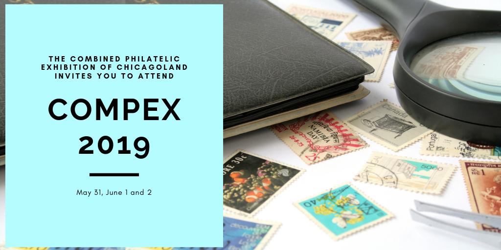 APS_stamps's tweet photo. Check out the show schedule and details for COMPEX 2019, an exhibition organized by Chicago-area philatelic clubs, scheduled for May 31-June 2! https://t.co/V6AHa9jevN
#philatelicevents #COMPEX2019 https://t.co/94Cv9zCTv8