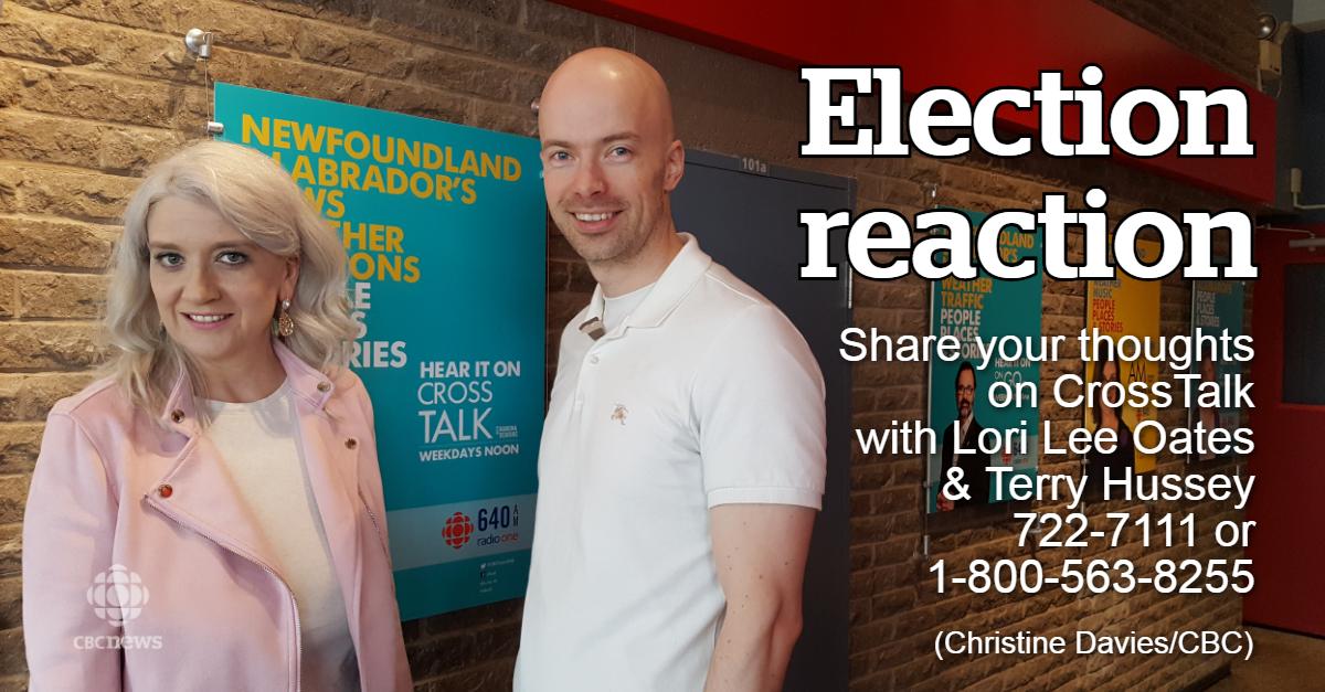 THESIGNALCBC's tweet photo. What do you make of the results of #NLElection2019? Share your comments with @RamonaDearing and @Terry_Hussey, CEO Vigilant Management, and @drlorileeoates, historian and past chair of Equal Voice, at 722-7111 / 1-800-563-8255. https://t.co/fViUOjzpiD
