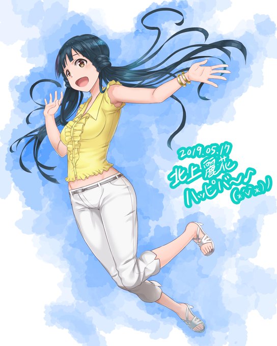 実は全身版作っておったり。
今日の終わりに今一度、麗花さん誕生日おめでとう 