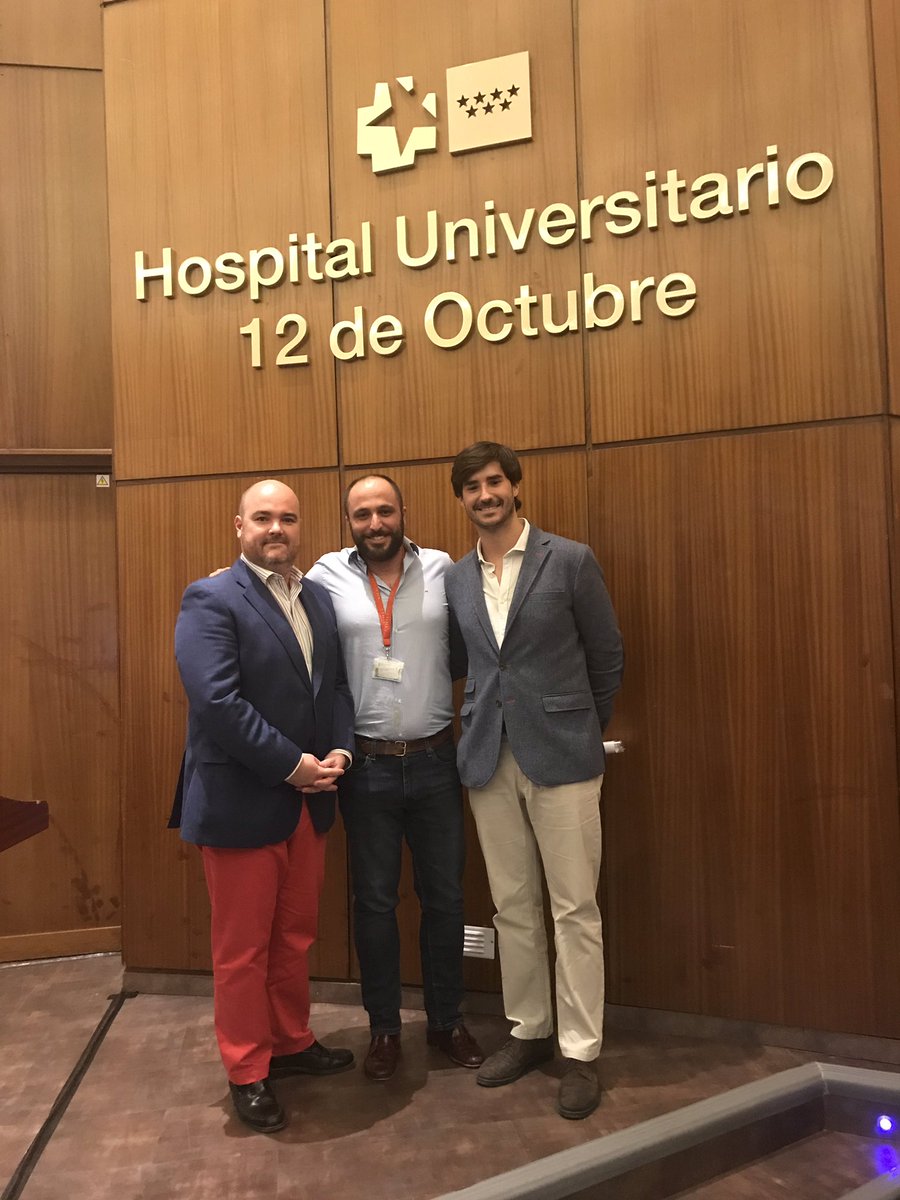 Una gran satisfacción ver a dos buenísimos residentes que acaban su formación  entre nosotros...<a href="/Urologia12/">Department of Urology, Hospital 12 De Octubre</a> <a href="/DrFelixGuerrero/">Félix Guerrero-Ramos</a> Dr. Duarte Ojeda <a href="/InfoAeu/">AEU</a> <a href="/ResidentesAEU/">RAEU - Spanish Urology Residents Working Group</a> Sois grandes!!