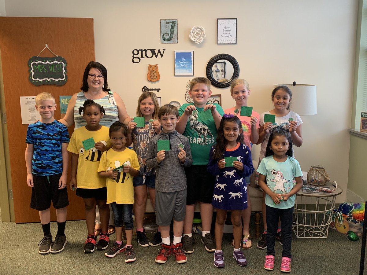 BrenhamElem's tweet photo. These are our #VestVIPs for the week! #thisisBES https://t.co/fNA63JCvHM