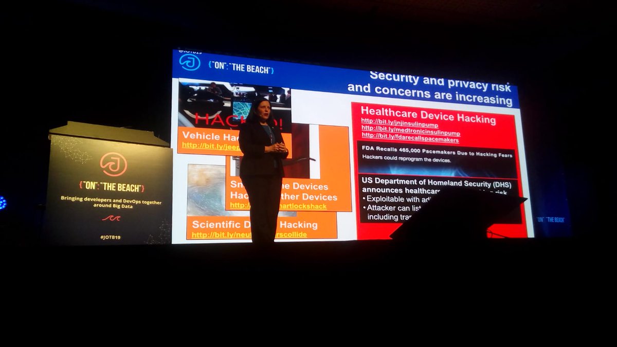 JOTBConf's tweet image. We are enjoying some videos about security and privacy from the speech of @Flo4Princeton #JOTB19
