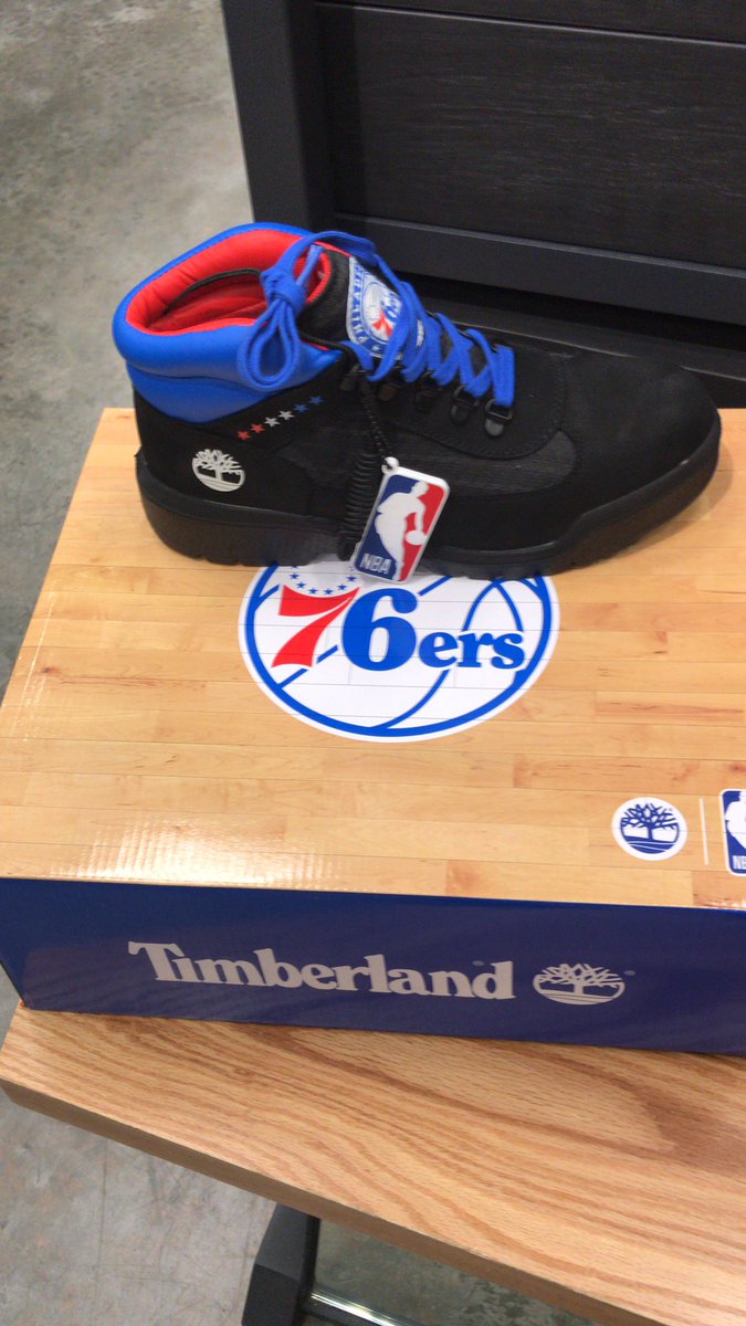 Mikeviv75's tweet photo. @SpikeEskin check these 76ers Tim’s out in the Timberland in Philly Premium Outlets https://t.co/OJpOaFH6Gw