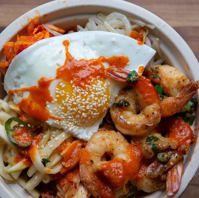 Is this the weekend you are going to try garlic shrimp special @kimjongsmokehouse.pdx ? It’s  available all weekend starting today! 📷: @alanweinerphotos bit.ly/2Ego2Sn