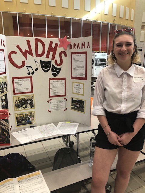 ugdsb's tweet photo. RT @UGDSB_COOP: Emcee of the morning Emily, at CW’s Co-op Expo! Emily shared the emcee duties with fellow student Kyle. #cwexpo https://t.co/QIxVmwONF1