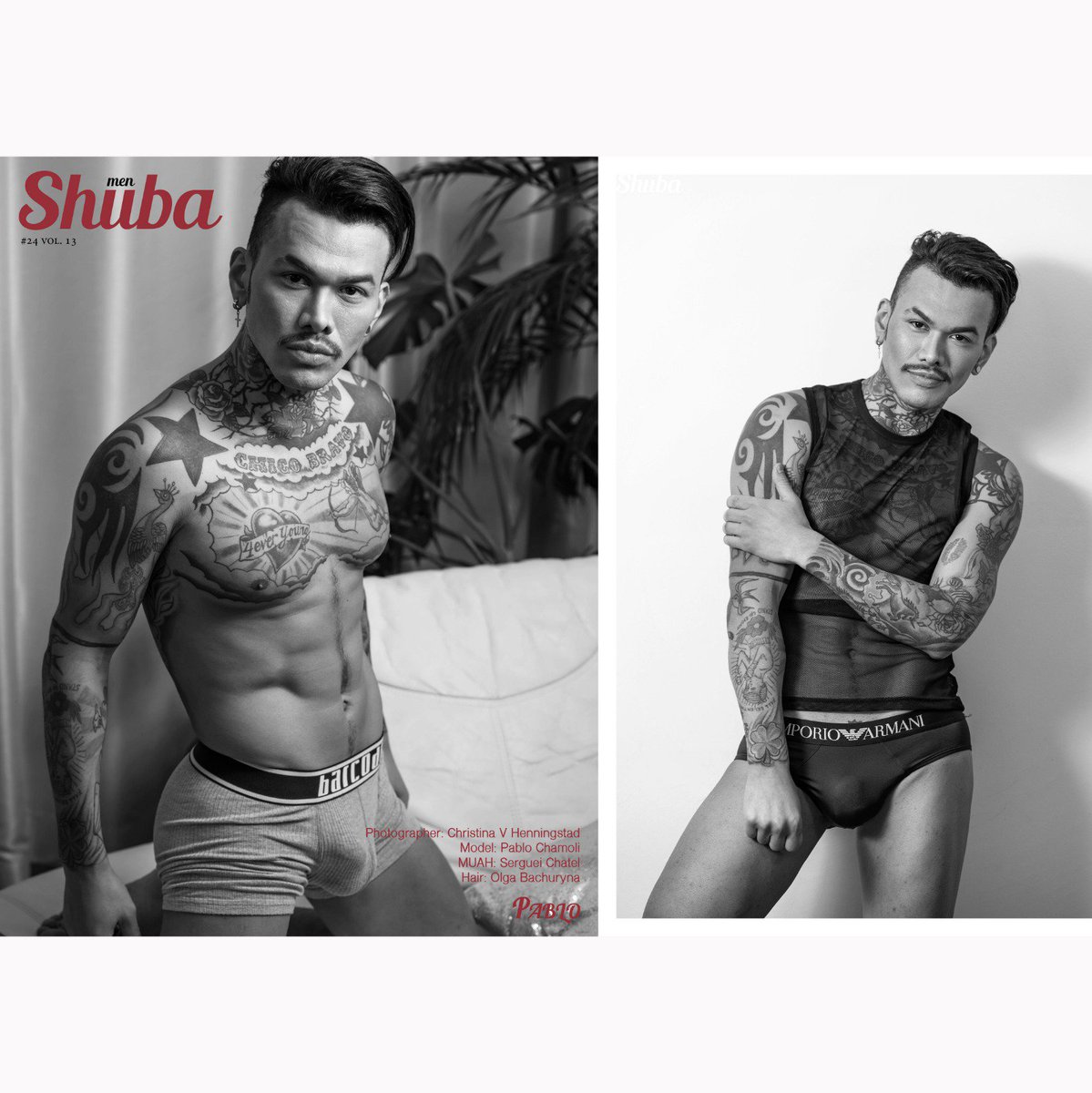 pablobravostar's tweet photo. #Fashion #Editorial “Pablo” in  “SHUBA MAGAZINE” @shubamagazine. #MEN. VOL.13 with our model on the #cover - Pablo Chamoli @bravogalaxy.

#Photographer @C_Henningstad
#MakeUp @serguei_chatel
#Hair @olga_bachuryna
#Set_Designer @anna_boudy https://t.co/7Yz5bG2ADR