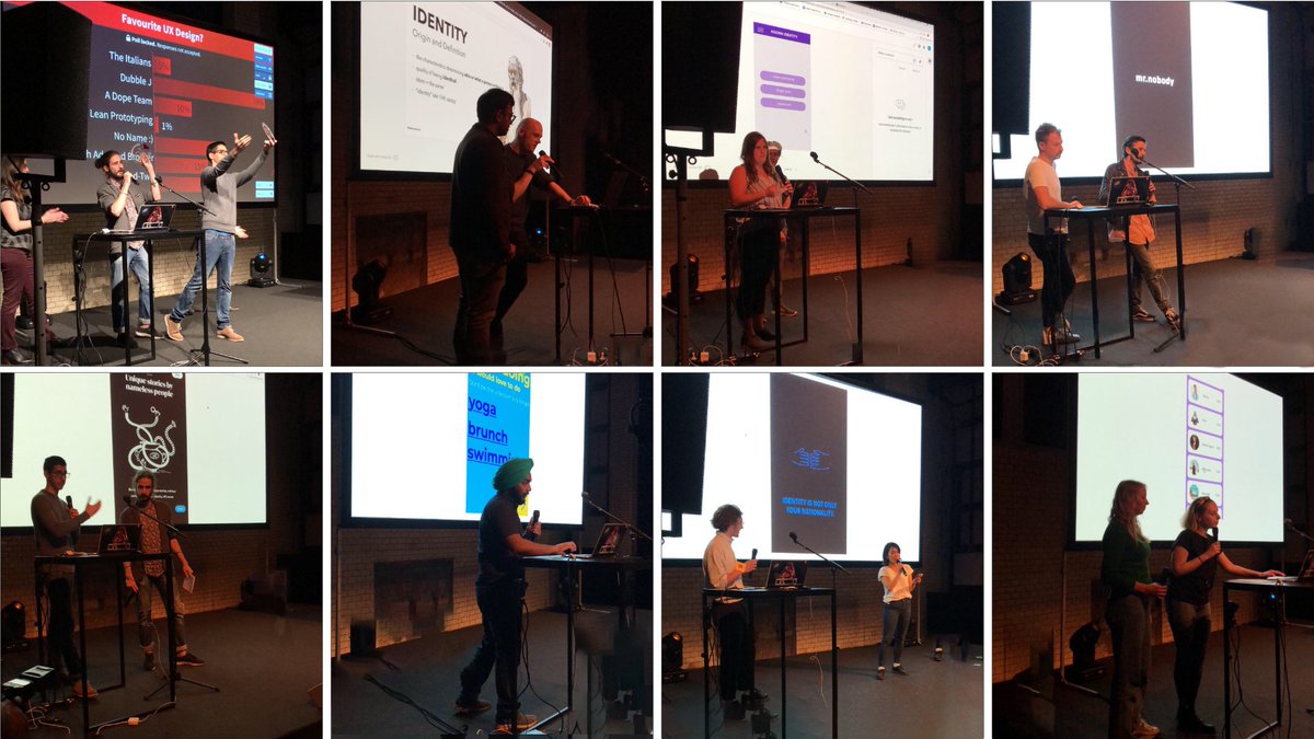 Stephanie4XD's tweet photo. Great speakers @melaniedaveid @McKinsey @iconmobilegroup 🙌🏽 and super talented #Adobe #CreativeJam participants 👩🏽💻 created @AdobeXD #prototypes including the first ever XD #VOICE prototype presented since our Europe tour has started 🎤 to the theme #UnknownIdentity in #Berlin 🇩🇪 https://t.co/YOGgW7rn9i