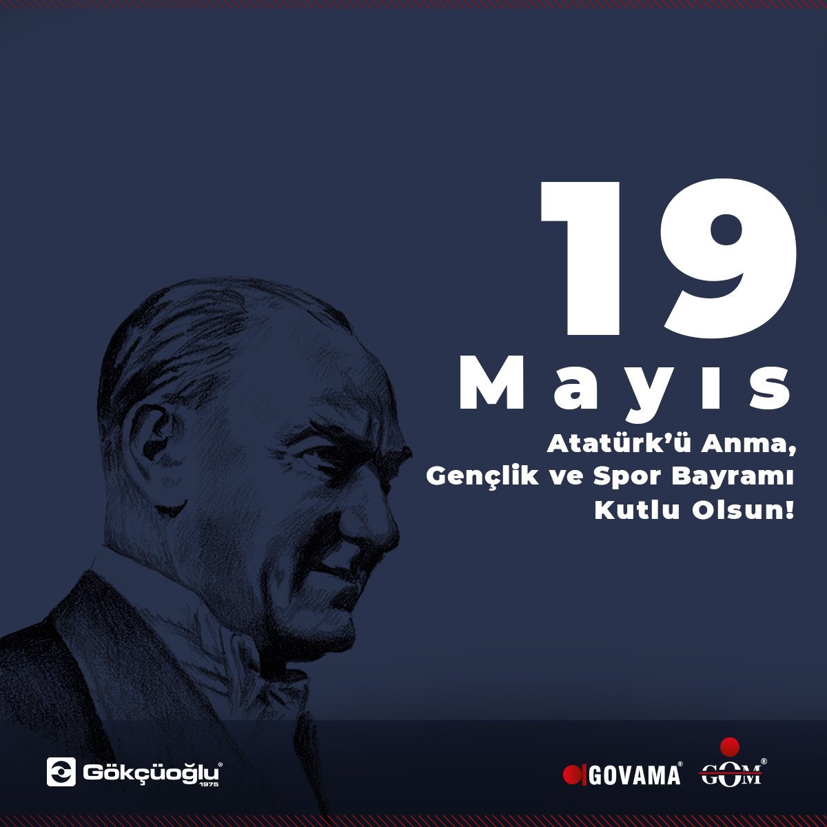 gokcuogluas's tweet photo. 19 Mayıs Atatürk'ü Anma Gençlik ve Spor Bayramı Kutlu Olsun!
#19mayis #19mayısatatürküanmagençlikvesporbayramı #ataturk #atam #genç https://t.co/JGTw2UJmjz