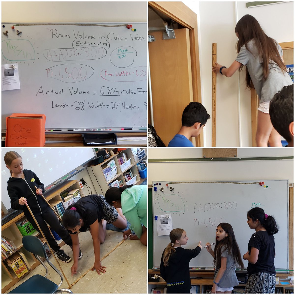 Jprinzevalli's tweet photo. 5th grade classroom volume challenge = fun!!!!!@GinaFaust https://t.co/SjMgVWkUPw