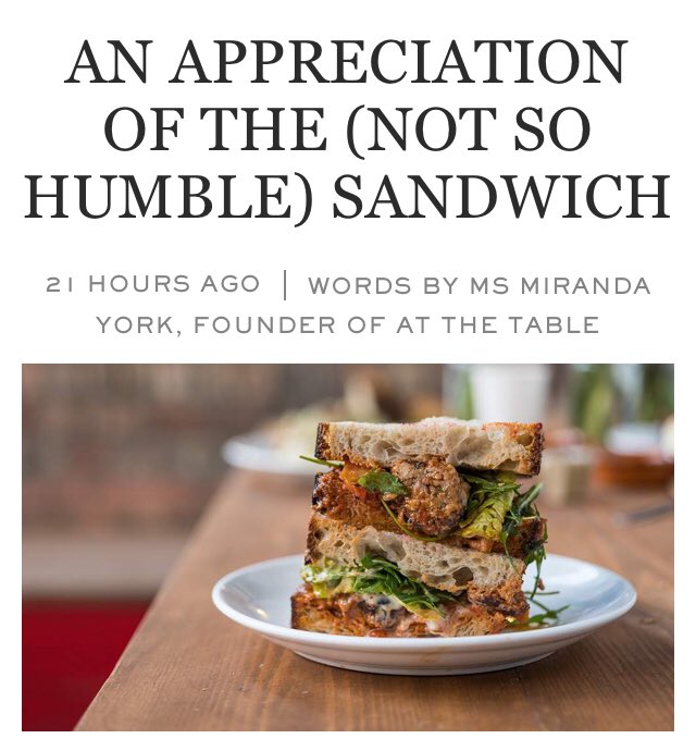Miranda York (@mirandayork_) on Twitter photo I’ve written about sandwiches for my latest article for <a href="/MRPORTERLIVE/">MR PORTER</a> (thank you <a href="/TomMerlinFord/">Tom Ford</a> for indulging me). Ft <a href="/thedustyknuckle/">Dusty Knuckle Bakery</a> <a href="/RitasDining/">Rita's</a> <a href="/lunchluncheon/">Max Halley</a> <a href="/CanteenVisions/">Visions Canteen</a> @MontysDeli <a href="/Brindisa/">Brindisa</a> <a href="/kappacasein/">Kappacasein Dairy</a> @boroughmarket... mrporter.com/en-gb/daily/an… I’ve written about sandwiches for my latest article for <a href="/MRPORTERLIVE/">MR PORTER</a> (thank you <a href="/TomMerlinFord/">Tom Ford</a> for indulging me). Ft <a href="/thedustyknuckle/">Dusty Knuckle Bakery</a> <a href="/RitasDining/">Rita's</a> <a href="/lunchluncheon/">Max Halley</a> <a href="/CanteenVisions/">Visions Canteen</a> @MontysDeli <a href="/Brindisa/">Brindisa</a> <a href="/kappacasein/">Kappacasein Dairy</a> @boroughmarket... mrporter.com/en-gb/daily/an…