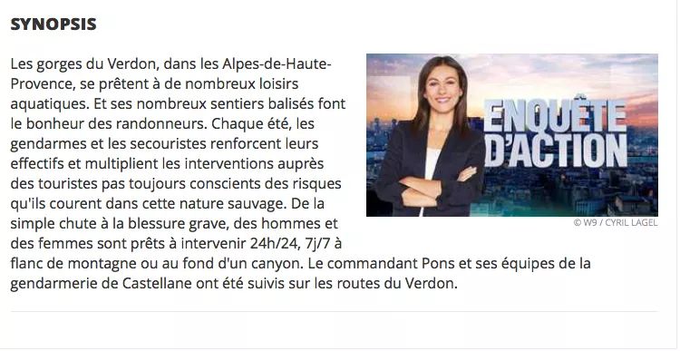 PGHMJausiers's tweet photo. [REPORTAGE W9] 🎥📽

Une équipe de production des chaînes #M6W9 était venue tourner un reportage avec nous l'été dernier. Celui-ci sera diffusé ce soir à 21h00 sur la chaîne W9.
A vos écrans ce soir!!!!!
@Gendarmerie @PGHMJausiers @Ubaye_Vallee @Forcesaeriennes #Samu04 https://t.co/GzFN5VdcYX