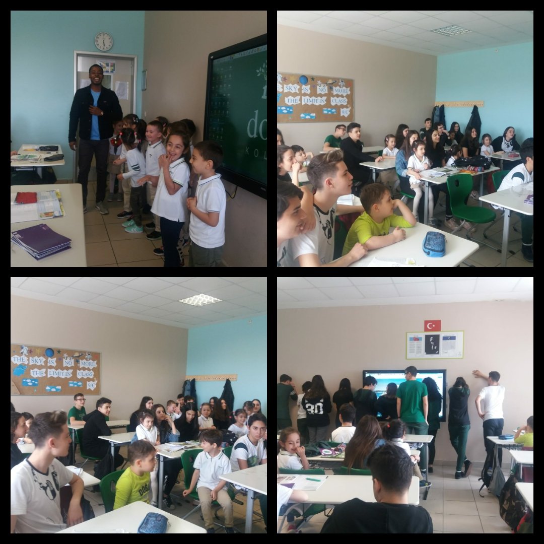 İlkokul 1. Sınıf öğrencileri 9. Sınıf öğrencilerine ders sunumu gerçekleştirdi. <a href="/nurhansutlass/">Dr. Nurhan Sütlaş</a> <a href="/DogaOkullari/">Doğa Koleji</a>