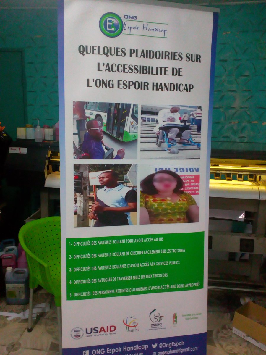 OngEspoir's tweet photo. Le panel sur la problématique du #transport des #handicapés,le 12 juin au District. #internewsci,#usaidci,#ndici https://t.co/0GGHgXxLy3
