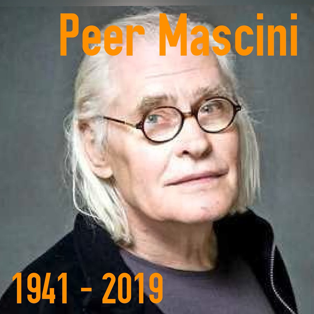 In Memoriam: PEER MASCINI 1941-2019 #inmemoriam #peermascini #1941 #2019