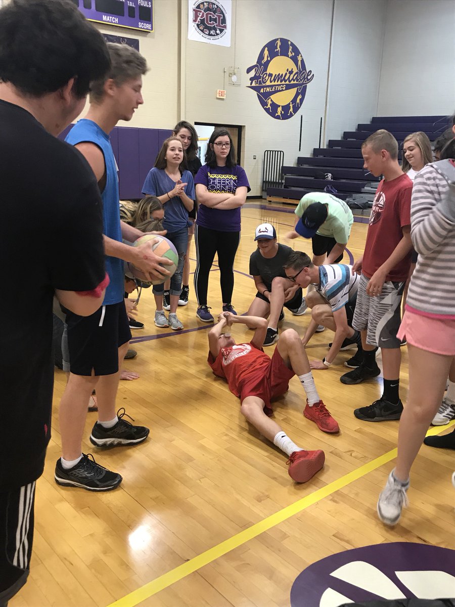 HermitageSchool's tweet photo. Student Council Olympics were held yesterday. In the Middle School, the Baby Bottle Chug was a favorite! 🍼 #8thGrWon #lettingoffsteam #backatittoday https://t.co/98kV9DxFoS