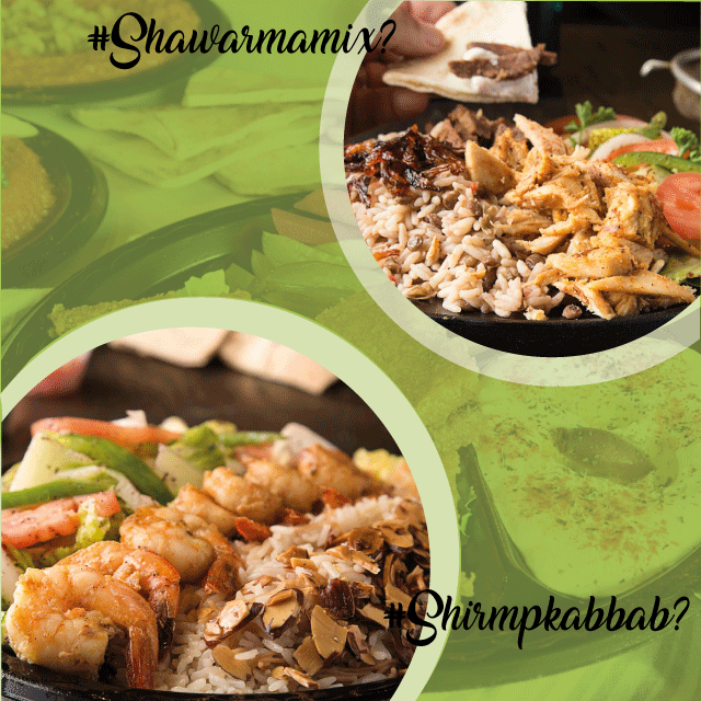 kabbabgrill's tweet photo. Both are delicious, but if we ask you NOW, which of these two dishes would you order? Our #shawarmamix dish or our #shirmpkabbab?
Ambos son deliciosísimos, pero si te preguntamos YA, ¿cuál de éstos dos platos pedirías? ¿Nuestro plato de #shawarmamix o nuestros #shirmpkabbab? https://t.co/XyCiyzOl90