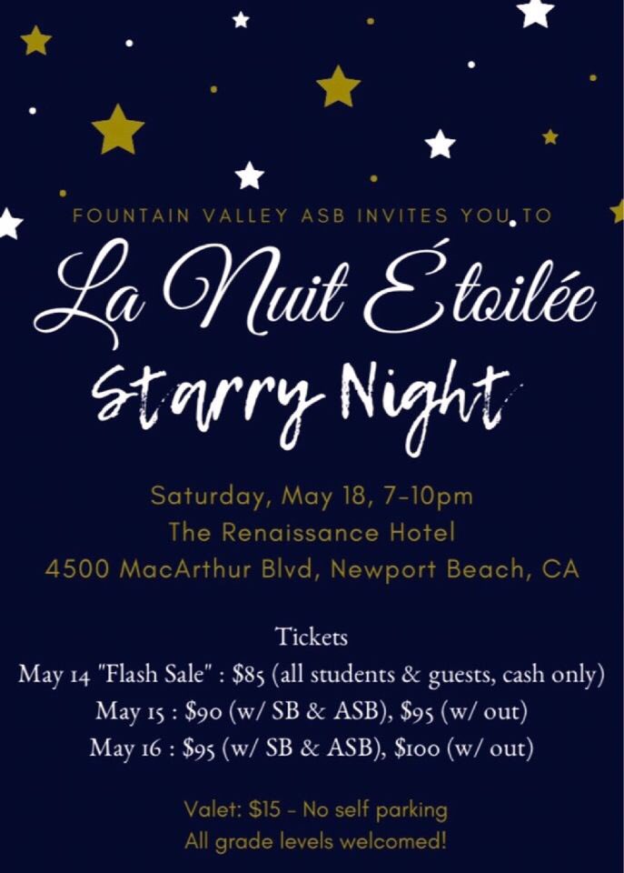 FVHS Prom this Saturday - ticket sales extended through today at lunch!  #B4L #fvhsasb