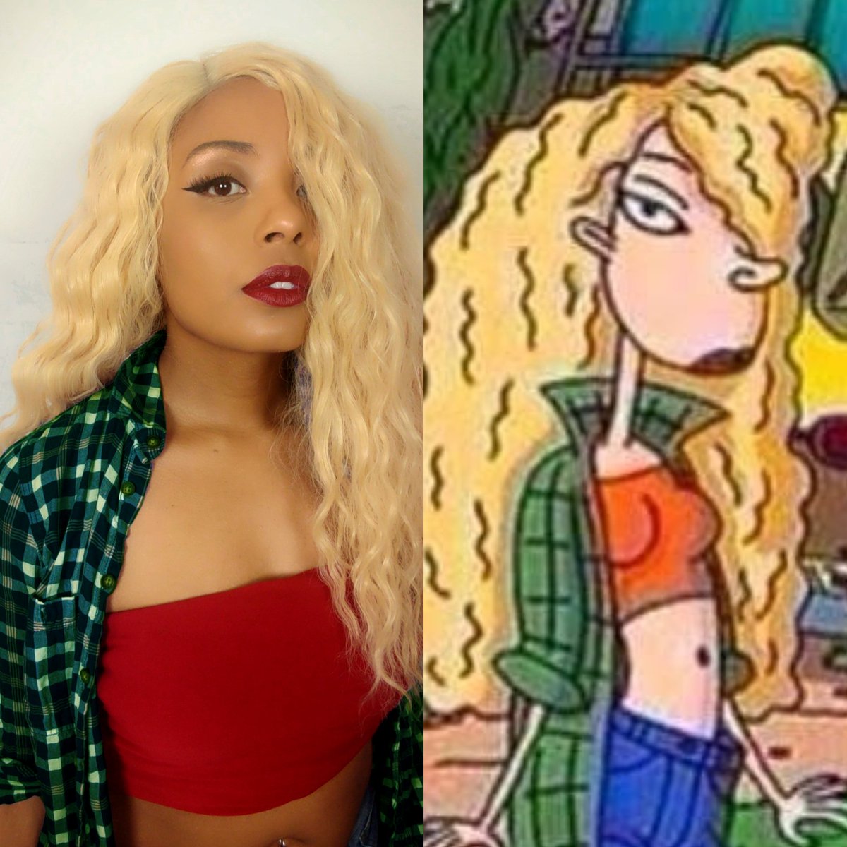 💚💄🌺🌲🌳 Debbie Thornberry! 🌳🌲🌺💄💚 #debbiethornberry #TheWildThornberrys #cosplay #cosplayer #closetcosplay #closetcosplayer #cosplaying #cosplaya #blackcosplayerhere  #cosplayisforeveryone #blackcosplayeveryday #representationmatters #こすぷれ