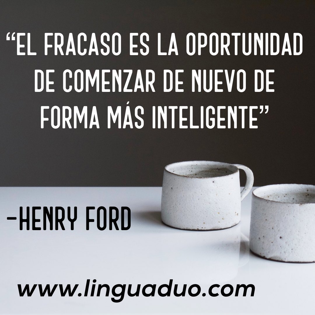 linguaduo's tweet photo. “Failure is the opportunity to begin again more intelligently”

“El Fracaso es la oportunidad de comenzar de nuevo de forma más inteligente”

-Henry Ford.

#frases #quotes #immigration #LinguaDuo #Experience #translationservices #life #world #people #1nt #xl8 https://t.co/vLCl37ICxs