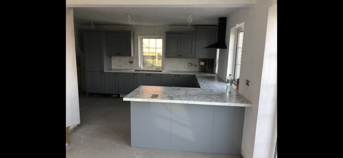 Been a busy week at prestige and not finished yet . Here’s a couple of on going projects that are near to completion . Call us for a free design &amp; quote on 01977 264100 or visit our showroom in ferrybridge #kitchens #interiordesign #traditional #herringbone #worktops