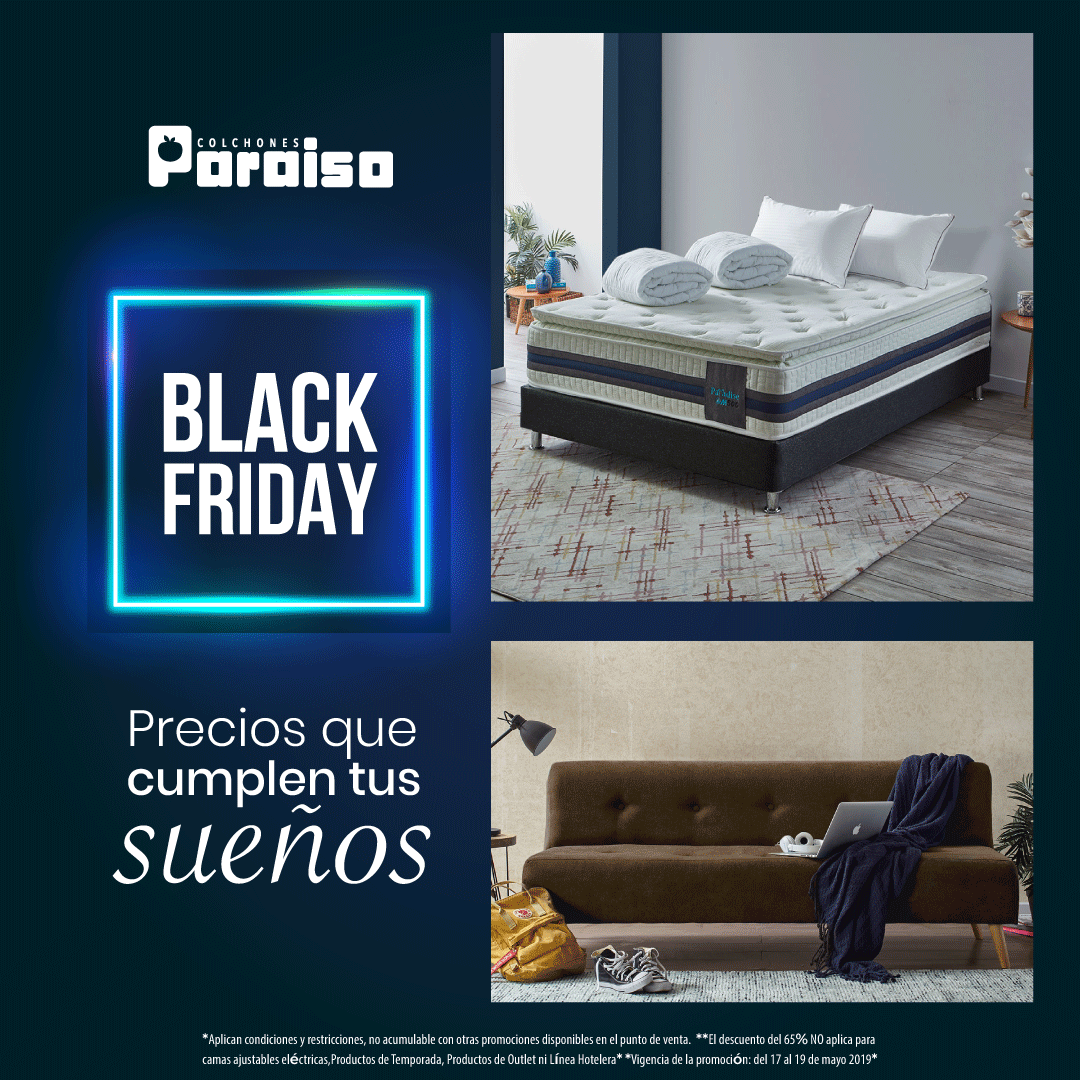 ColchoParaiso's tweet photo. #BlackFriday en Colchones Paraíso. ¡Precios que cumplen tus sueños! Colchones, Combos, Muebles y Ropa de cama 🛒🛏🛋🛍

Visítanos ➡ https://t.co/C5tSwCL663
Venta telefónica / Whatsapp: 322 2182219- 3506765790 https://t.co/lc2hyX1me5
