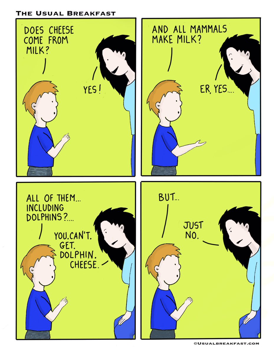 Anyone else have a kid who asks weird questions?