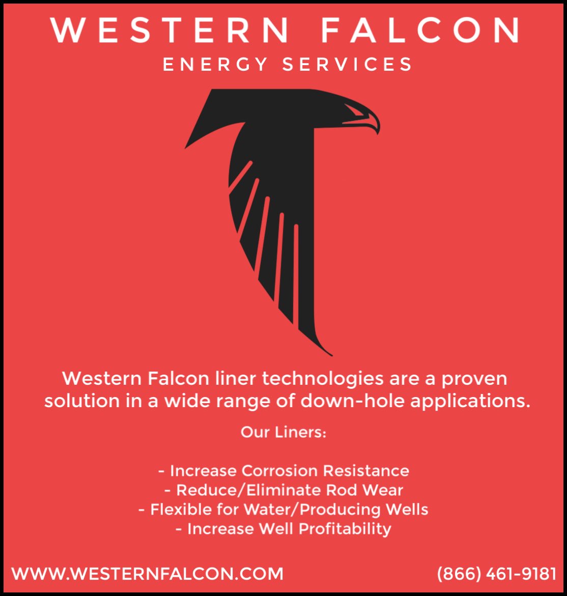 WesternFalcon's tweet photo. Western Falcon thermoplastic liners are proven success! Learn more at https://t.co/HAQ8RxecBX, e-mail is at info@wfes.com, or call us at (866) 461-9181

#westernfalcon #corrosionresistance #wellprofitability #whoiswesternfalcon #oilandgas #oilandgasservices https://t.co/mSJH5qcnvm