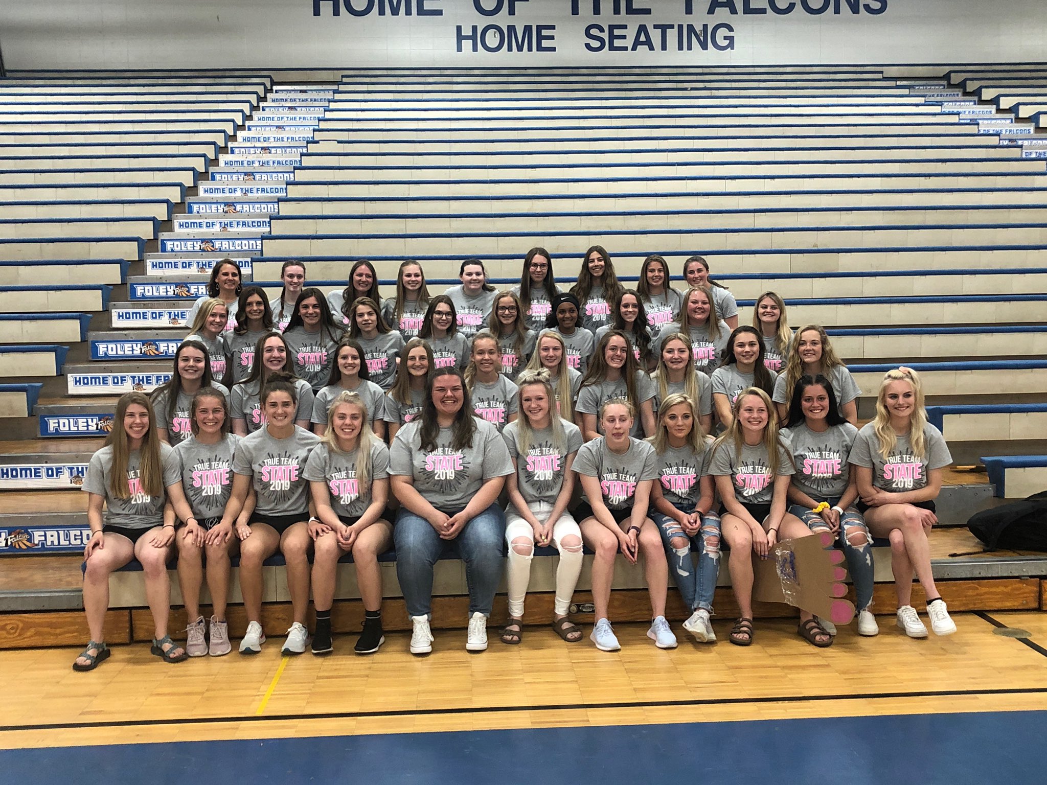 Foley Public Schools on Twitter "Good luck to the Foley Falcons Girls