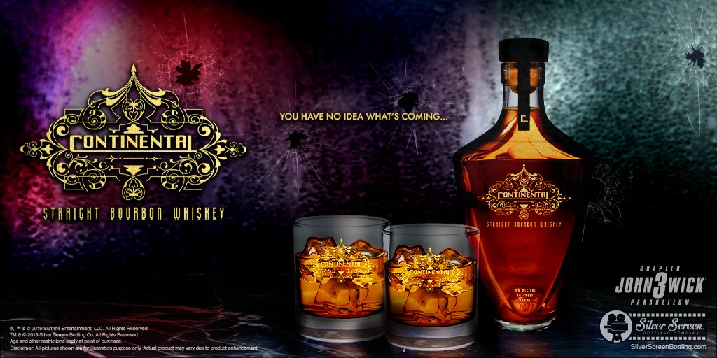 SilverScreenCo's tweet image. No gold coins necessary, we’ve got you covered. Continental Straight Bourbon Whiskey is now ready for business. We’ll even throw in a little bonus with two custom Continental Bourbon whiskey glasses included with every bottle. Reserve yours now: continentalbourbon.com #JohnWick