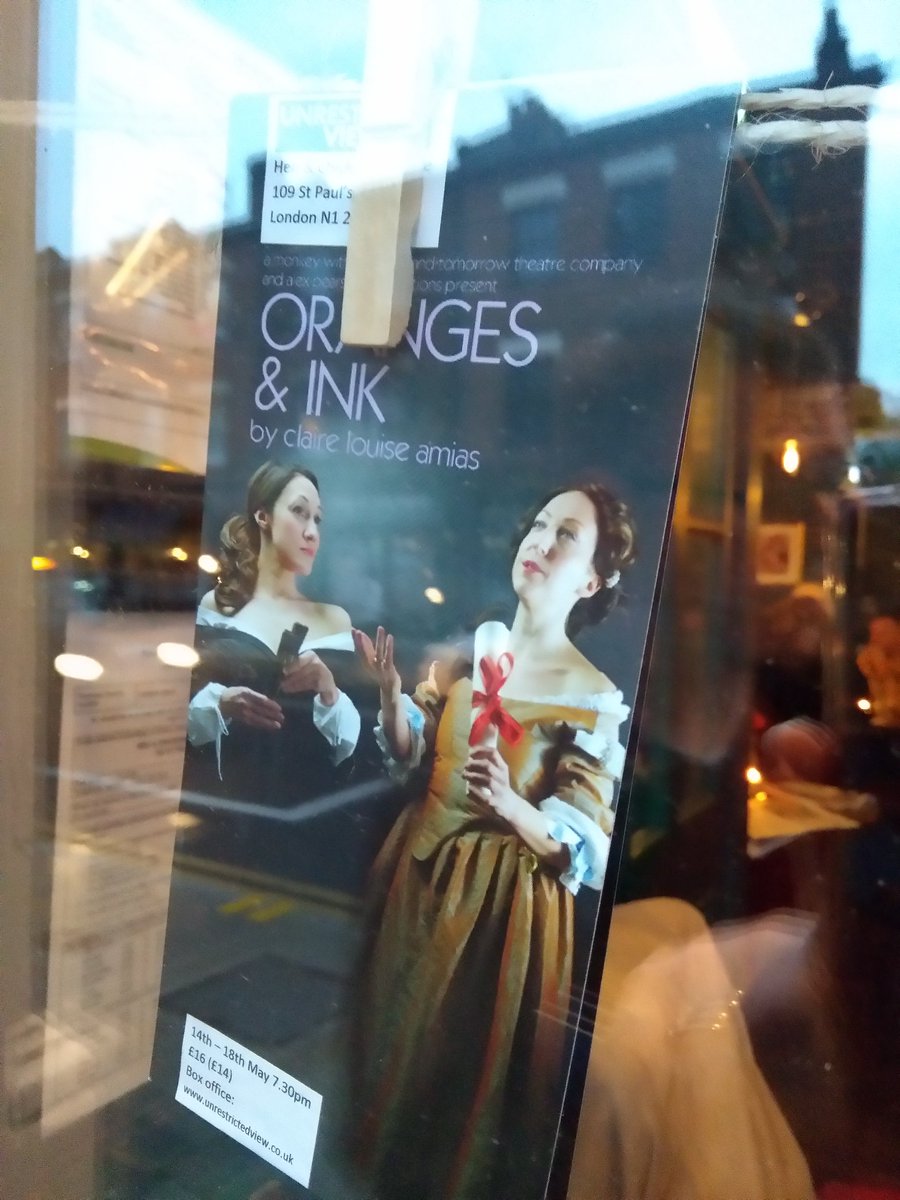 @MonkeyWithCymb @InkOranges @TheHenChickens @ClaireLAmias @La_Lawrie @ProducerPearson @LokiMusic2 @Lowetechchaos A great part of #herstory to see w/ @DTL. #AphraBehn #NellGwyn