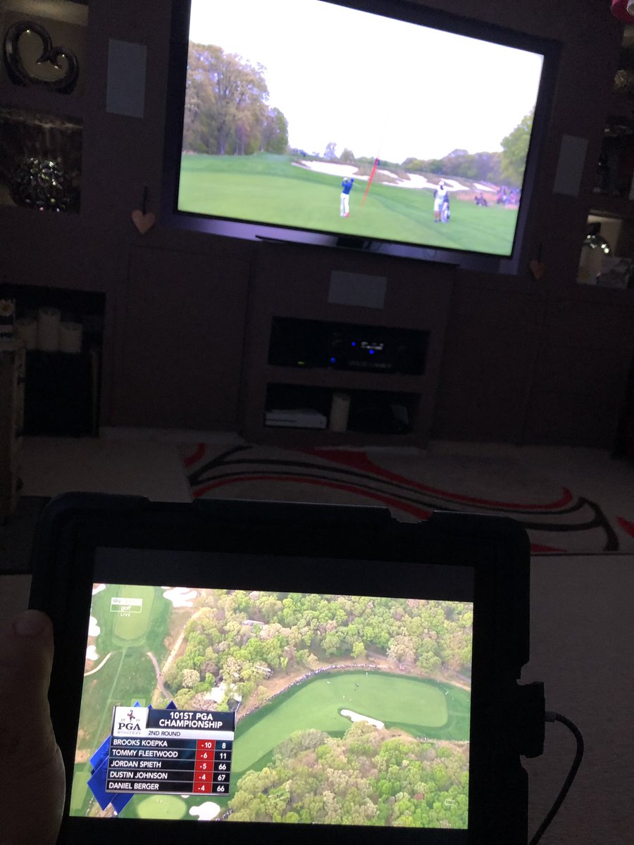 force_mma's tweet photo. @PGAChampionship set up for this evening !! @SkySportsGolf https://t.co/DQE5609H9A