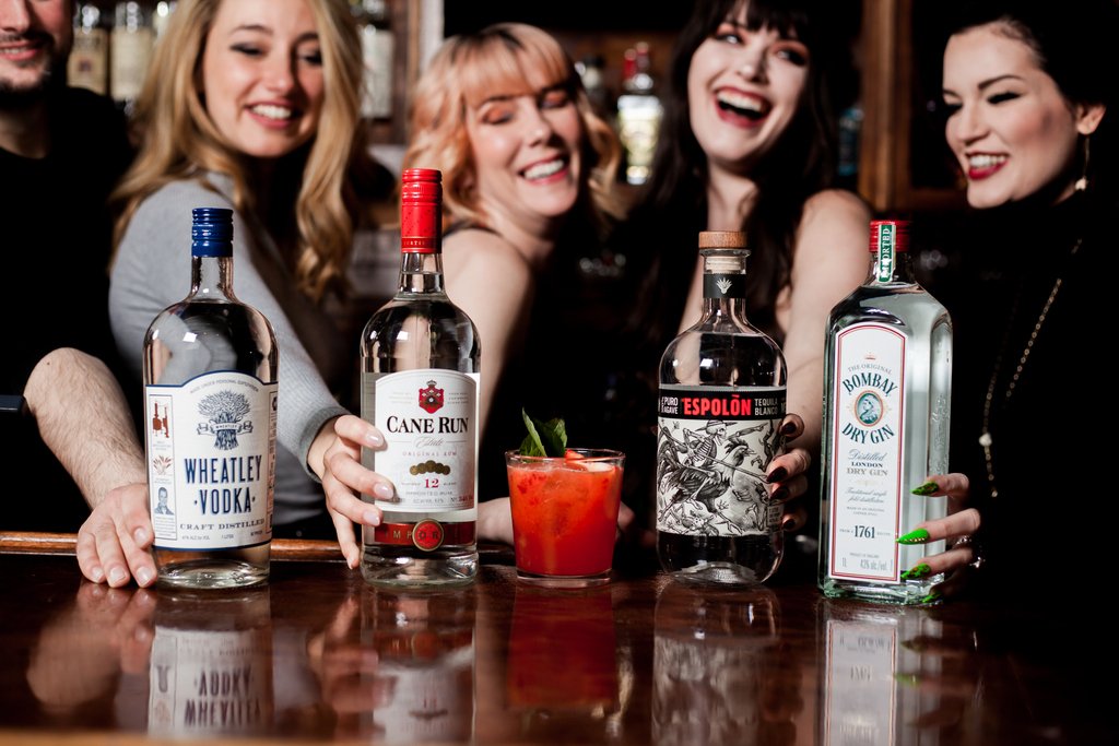 oldhickorybar's tweet image. There's really no wrong answer when it comes to picking your base spirit in our strawberry &amp;amp; basil cocktail, "Choose Your Own Adventure".

@wheatleyvodka @canrunrum @espolontequila #bombaygin #wheatleyvodka #canrunrum #espolontequila #OHWB #oldhickorywhiskeybar #pensacola