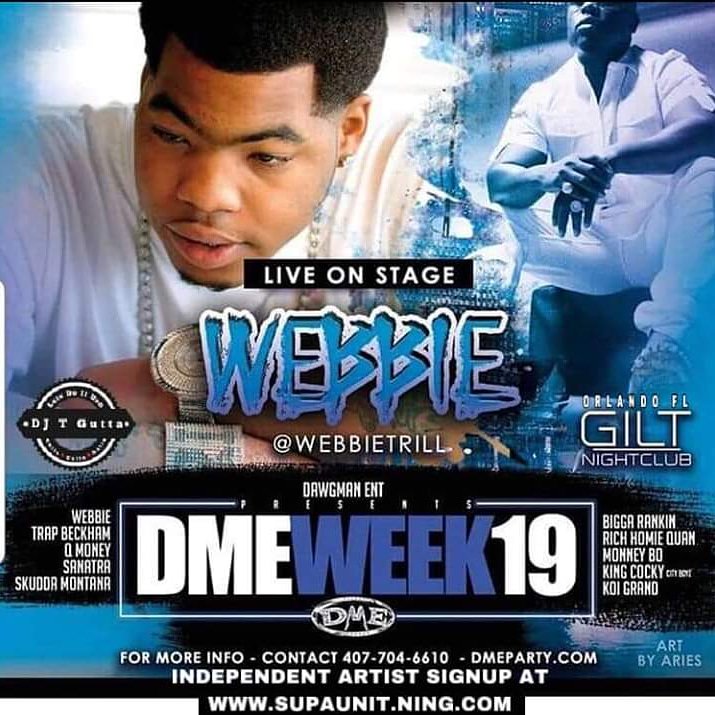 DJTX2141's tweet photo. Indie Artist Looking For Distribution Follow @Supa_Unit &amp; Savage Life Entertainment Signup At Website Below Using Your Government or Company Name ::::
.
.
ORLANDO FL JUNE 2ND (GiltNightClub)
Don't Forget To Follow @WebbieTrill #RunThaPlay #DaDumbWay #IzUp ☝🏾 https://t.co/tNlrb8aZWq