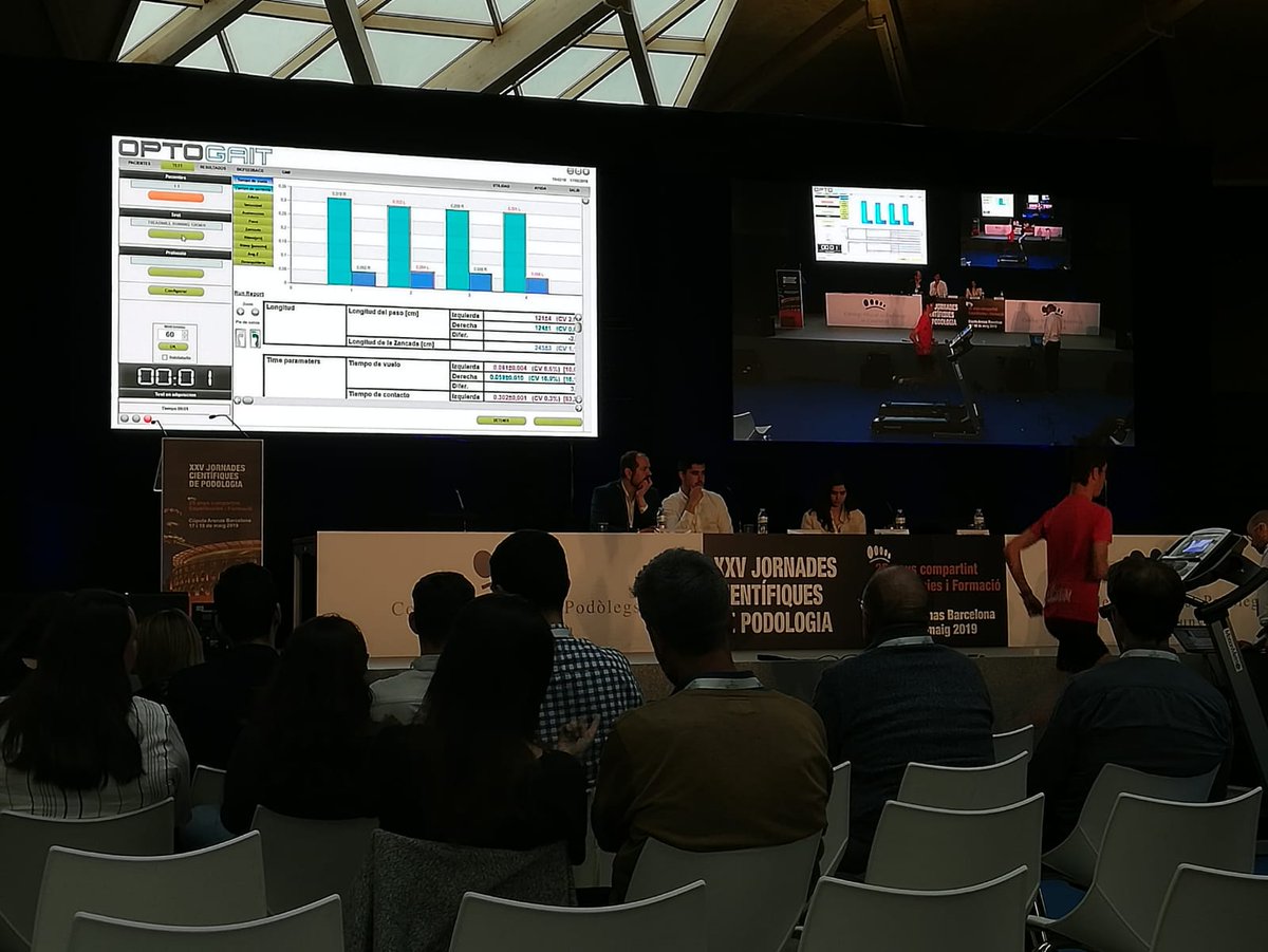 Microgate_es's tweet photo. OptoGait una herramienta útil y muy presente en las interesantes ponencias y los talleres impartidos en las XXV Jornades Cientifiques de Podología en Barcelona. https://t.co/BdhXIcTBAR