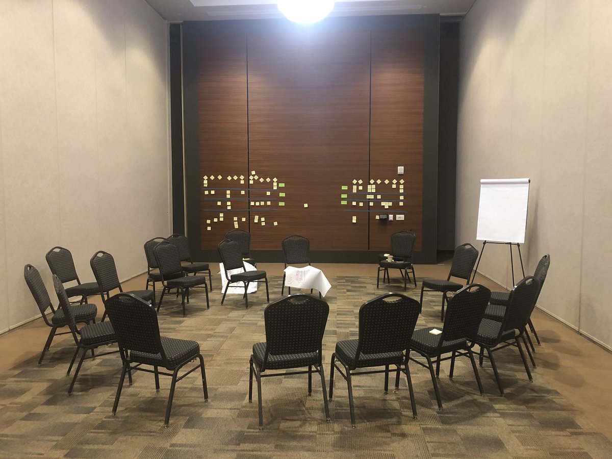 Creating 2 user story maps <a href="/LeanAgileAtl/">Lean+Agile Atlanta</a> #LeanAgileAtl